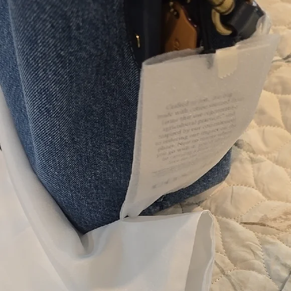 Coach Blue Denim Women's Bag - Picture 4 of 6